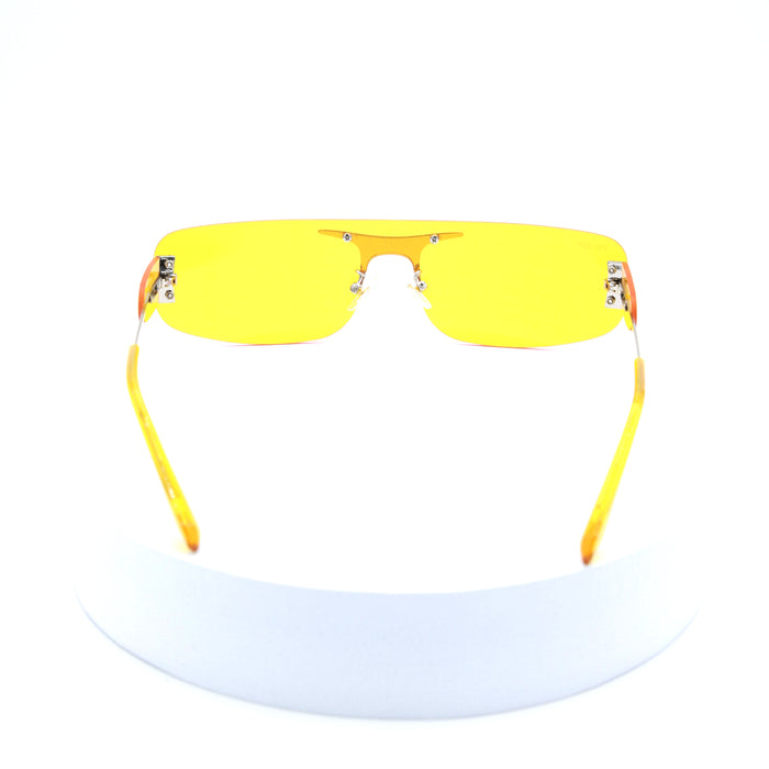 Yellow Retro Sunglasses 